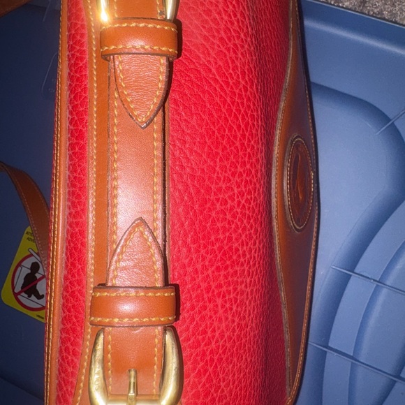 Vintage Dooney & Bourke Red Leather
Crossbody Bag - Picture 5 of 14